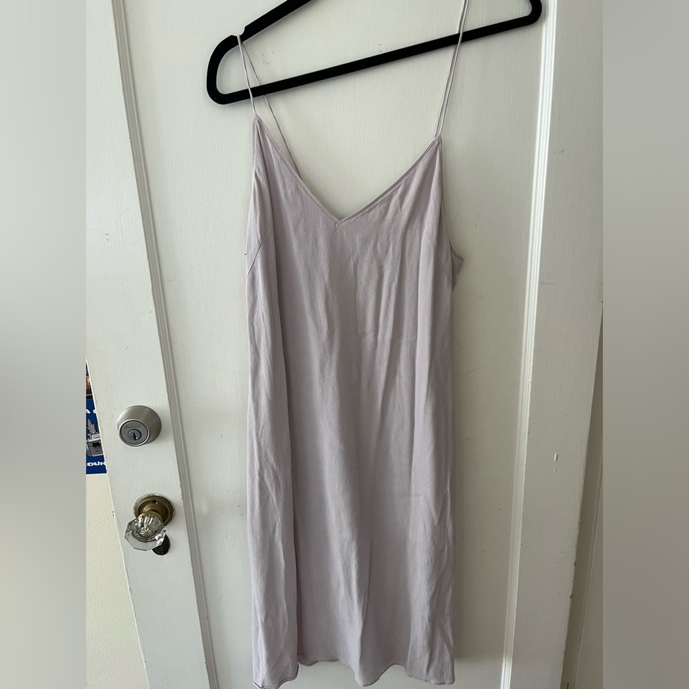 Aritzia Wilfred Free Lilac Slip Dress XS